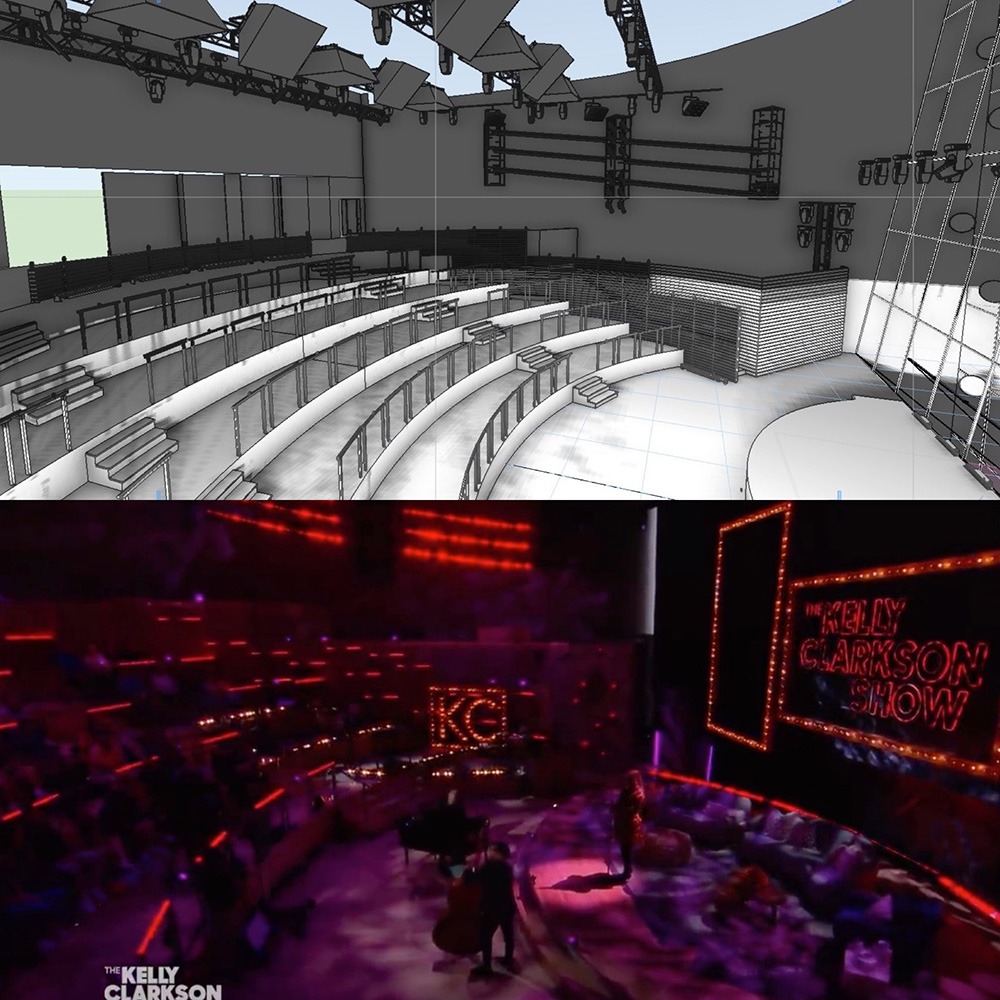 Kelly Clarkson Show Vectorworks